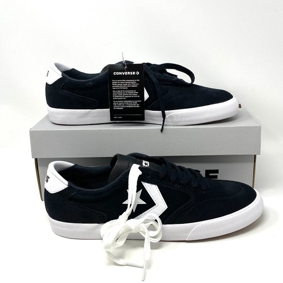 Converse Other - 💖MEGA SALE💖Converse Checkpoint Pro Black Suede Low Sneakers Men's 165265C